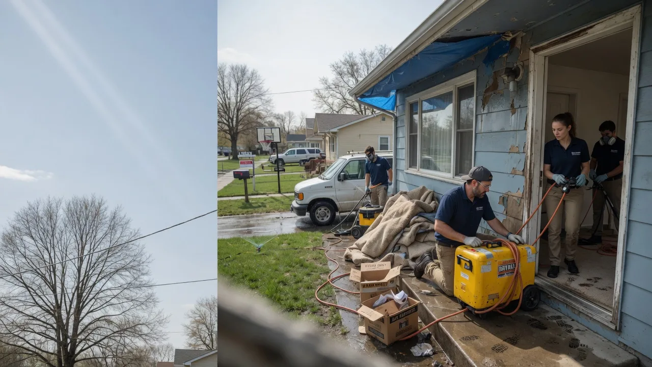 Basement Flood Cleanup in Table Grove, IL near me